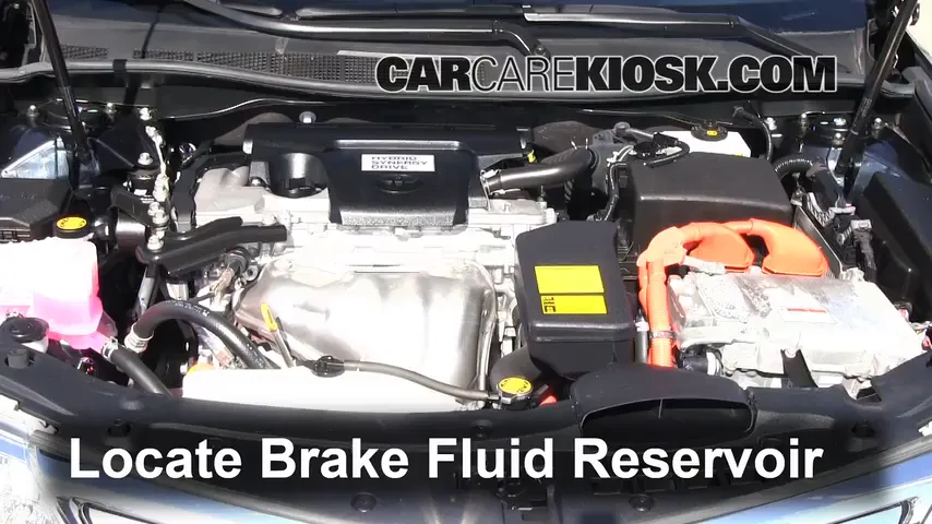 2012 Toyota Camry Hybrid XLE 2.5L 4 Cyl. Brake Fluid